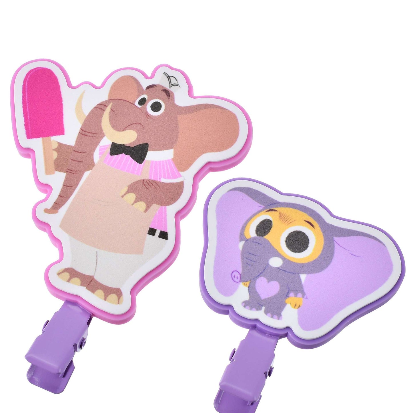 冬甩&Judy/ Nick & Flash/ 大象 & Finnick 髮夾Set