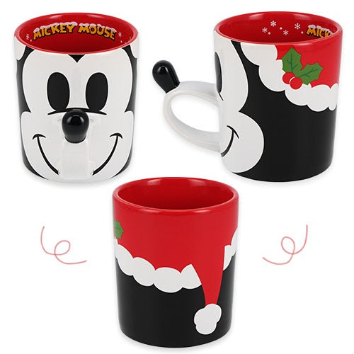 Mickey 陶瓷杯 Holly Jolly Christmas