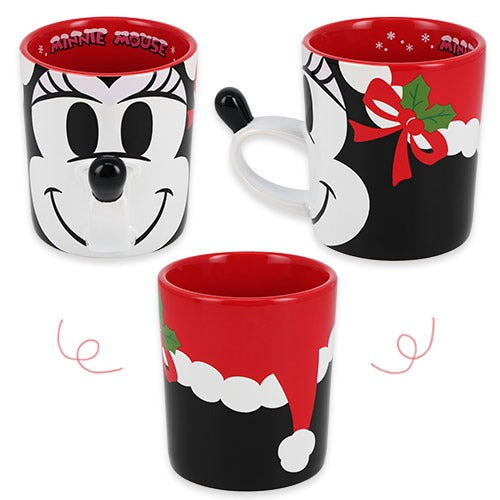 Minnie 陶瓷杯 Holly Jolly Christmas