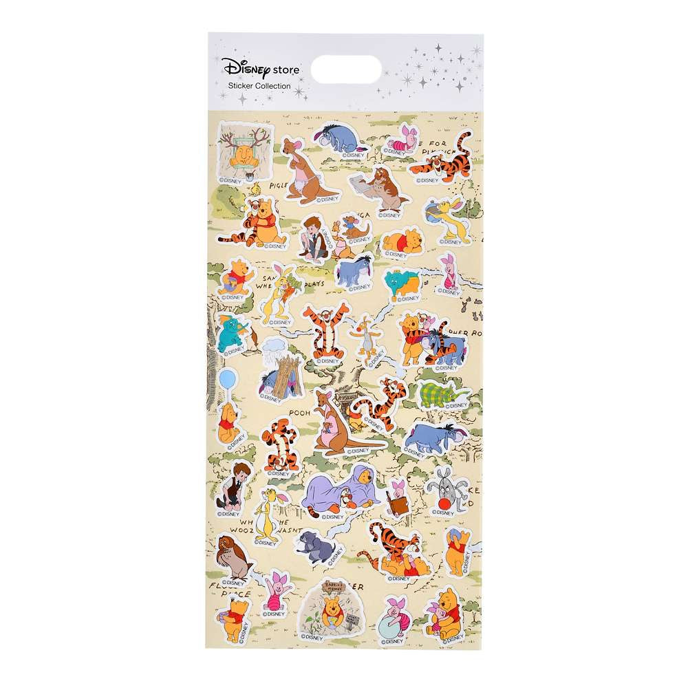 Pooh & Friends/ Stitch/ 101斑點狗 & Lady & The Tramp/ Lady & Tramp 貼紙