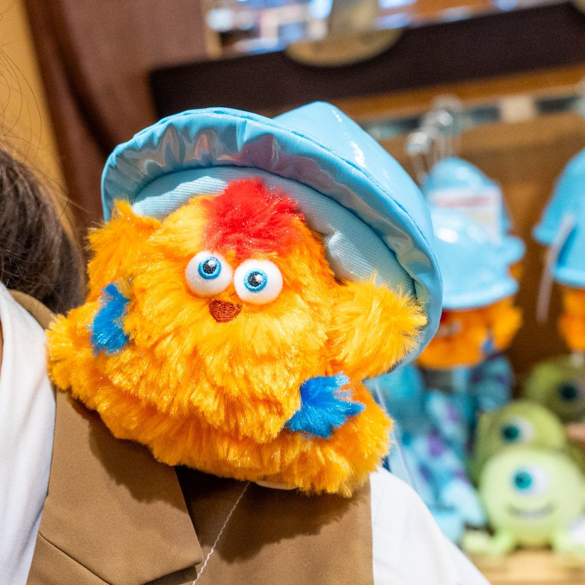 日本|東京迪士尼園區產品 怪獸公司公仔/ 夾膊頭公仔掛飾