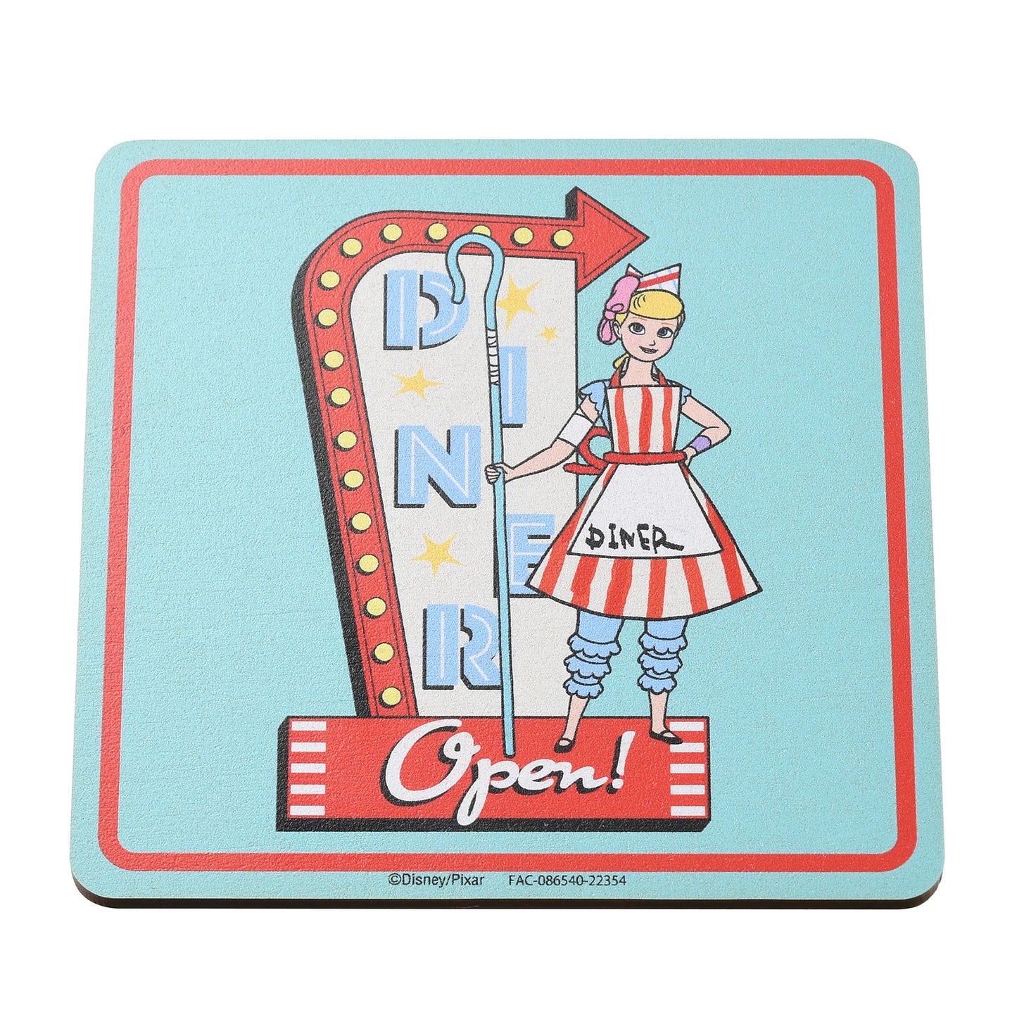 Bopeep 杯墊 TOY STORY DINER