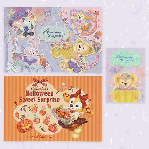 明信片貼紙套裝 | Duffy & Friends Autumn Surprise