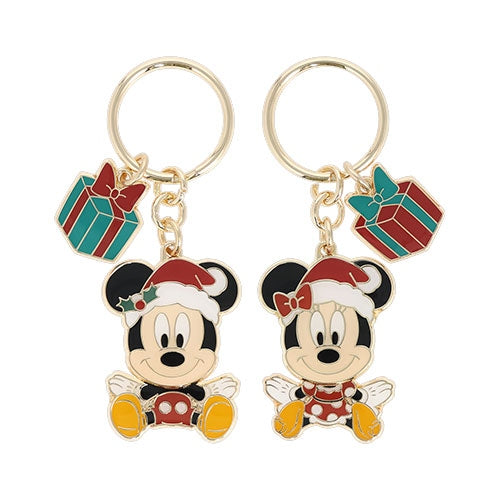 Mickey & Minnie 匙扣套裝| Starry Starry Christmas