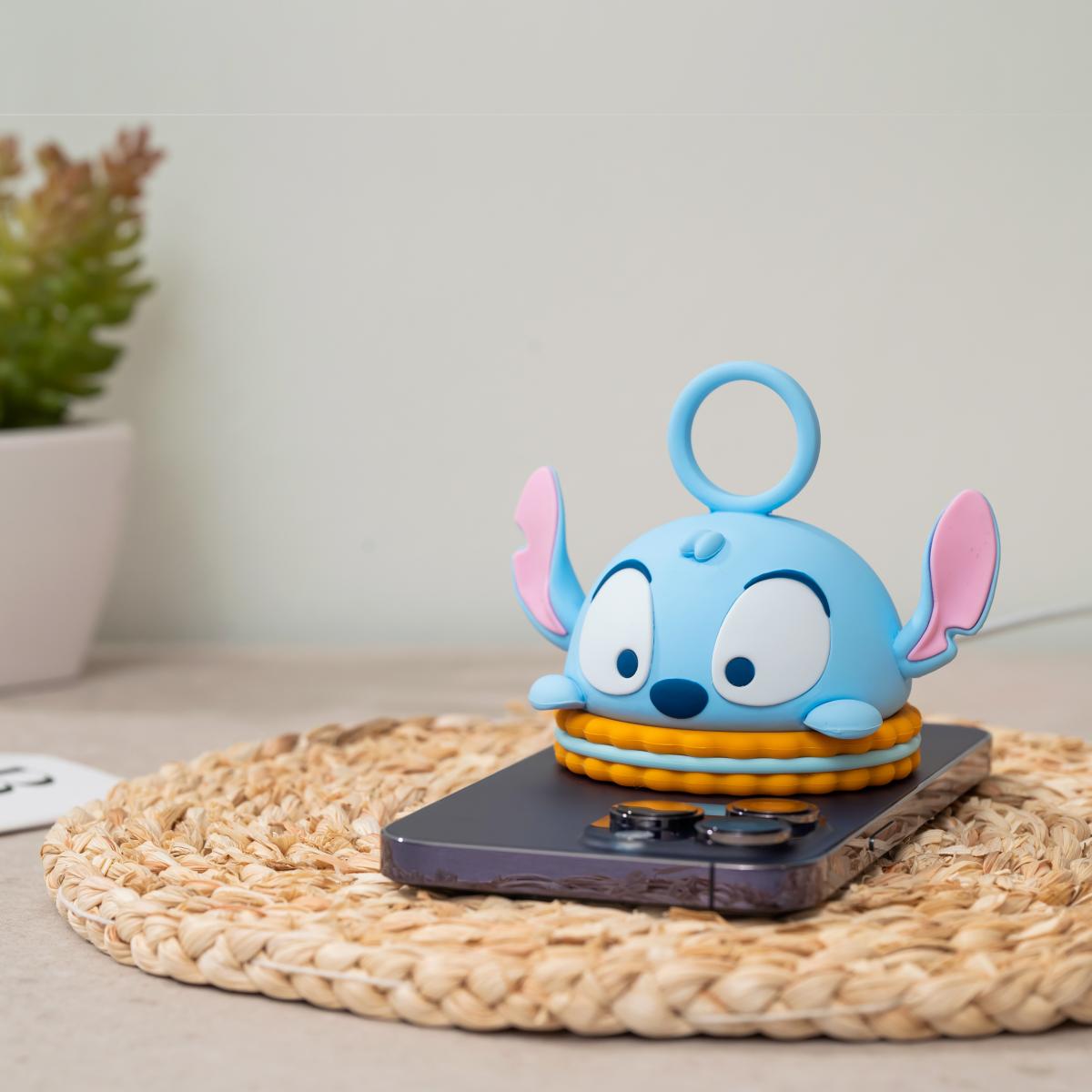 特價 台灣 infoThink Disney系列餅乾造型Magsafe磁吸充電座 三眼仔Alien/ 史迪奇Stitch/ 維尼 Pooh/ 熊抱 Lotso
