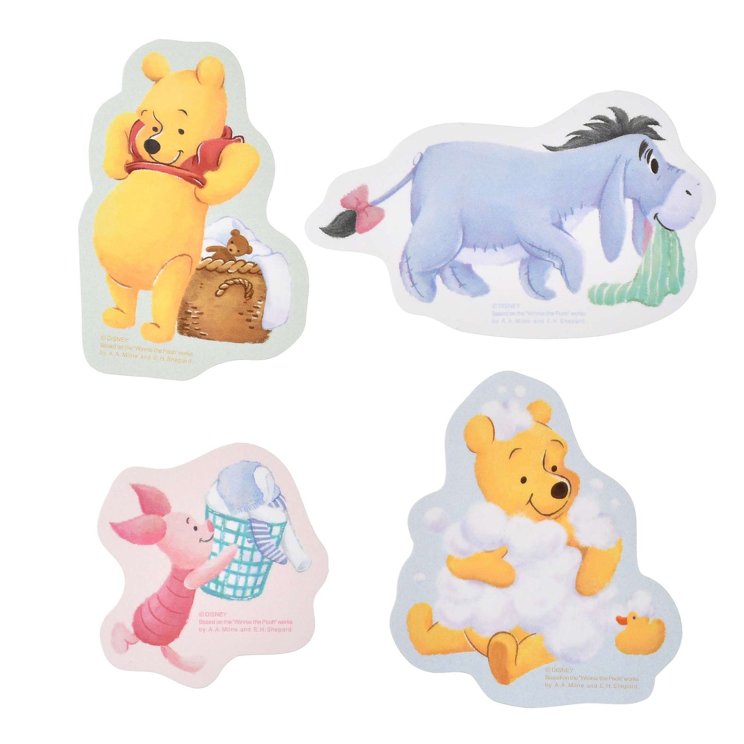 Pooh/ Chip & Dale/ Alice/ 公主裙/狐狸們/ Chip Dale & Baymax & Stitch 大貼紙Set