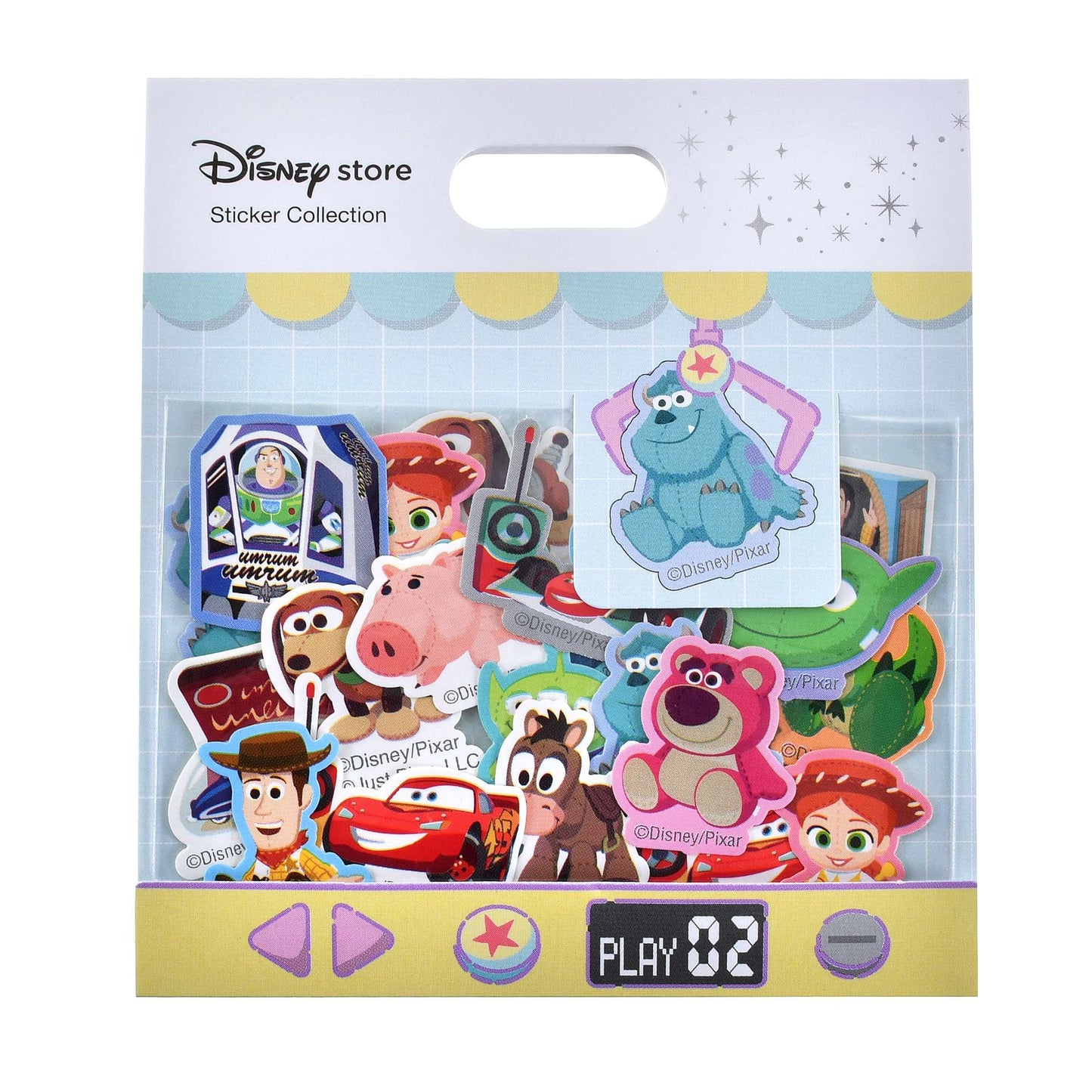 貼紙Set Disney角色/ Toy Story/ 三眼仔/ Stitch
