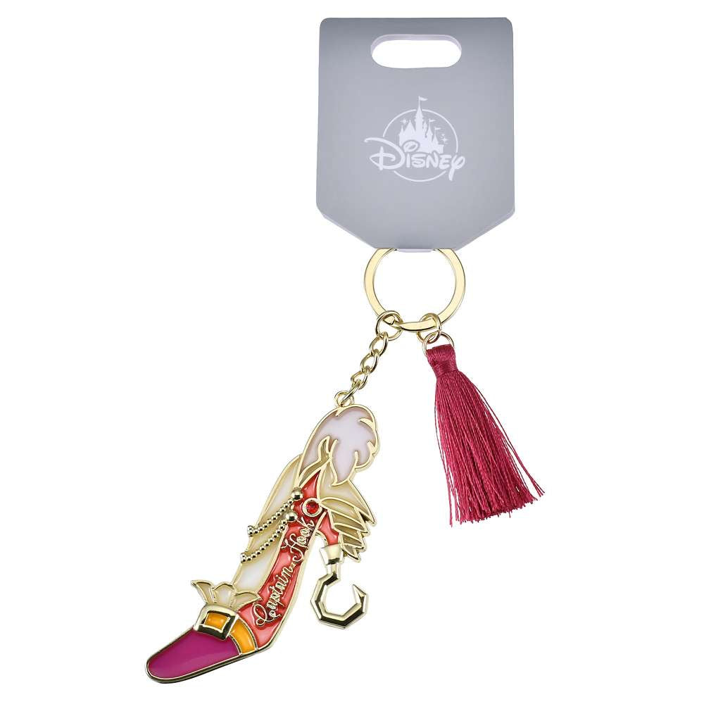 黑魔后/紅心皇后/ 鐵鈎船長/ Ursula/ Hades Keychain - Disney Store Halloween Villians 2025