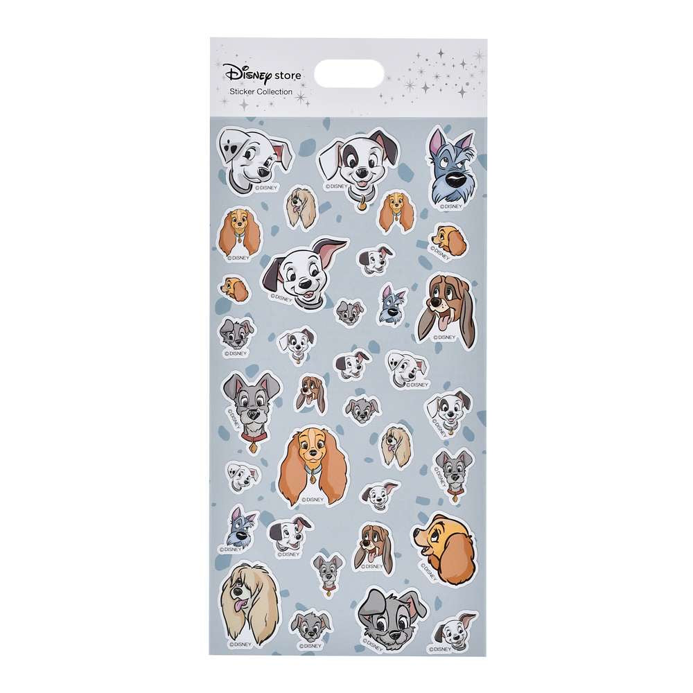 Pooh & Friends/ Stitch/ 101斑點狗 & Lady & The Tramp/ Lady & Tramp 貼紙