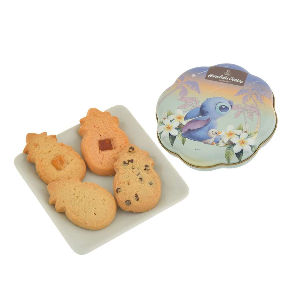 鐵罐連曲奇 【Honolulu Cookie Company】Disney Stitch Day Collection