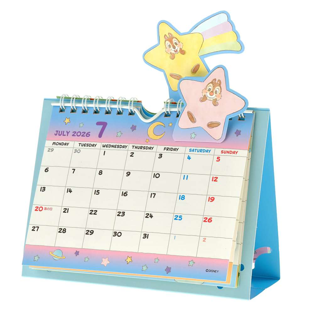 Chip & Dale 座枱月曆 CALENDARS & ORGANIZERS 2026