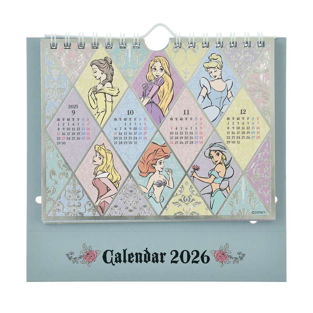 Princess 座枱月曆 CALENDARS & ORGANIZERS 2026