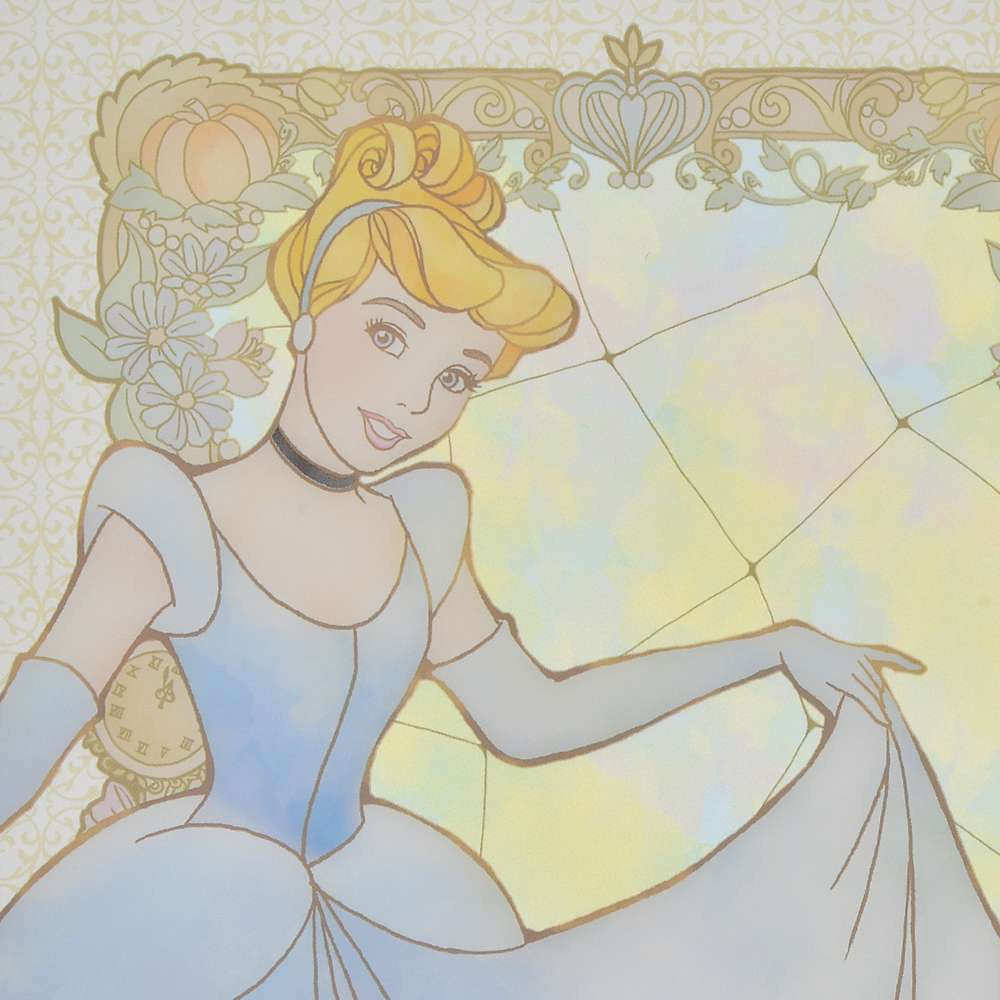 Belle/ Rapunzel 全身/ Snow White/ Jasmine/ Aurora/ Ariel/ Cinderella/ Ariel+企鵝 色紙
