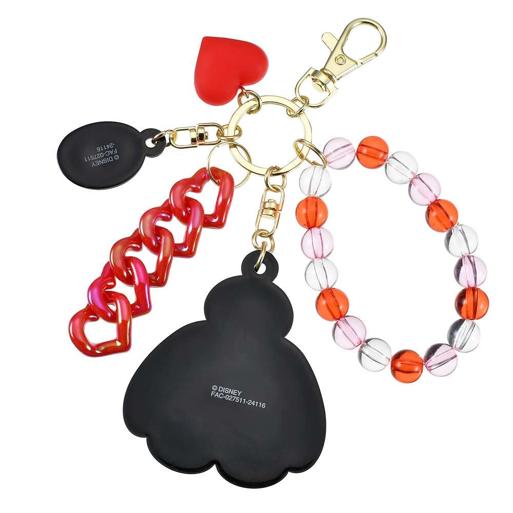 Key chain Fes 三眼仔/ Baymax/ Donald/ Stitch 珠鏈心心匙扣