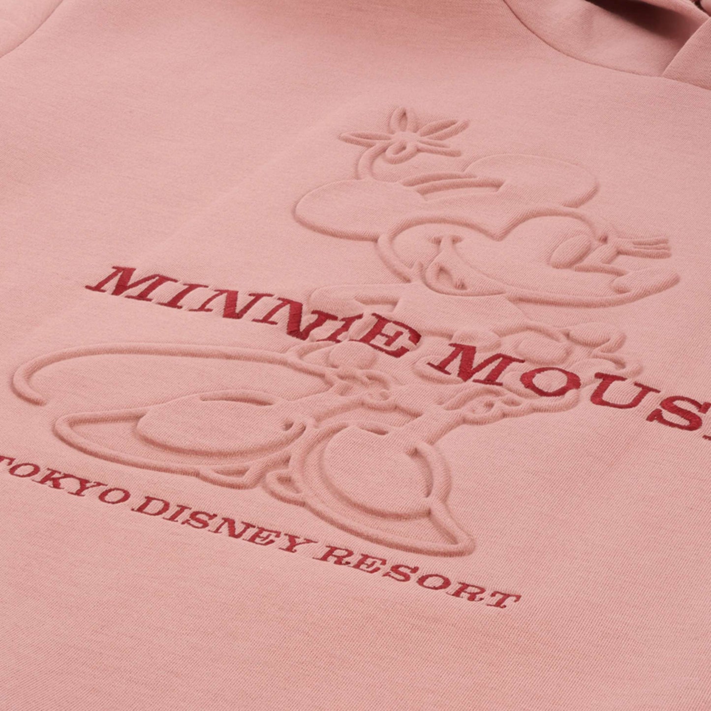 粉色 Minnie 連帽衛衣