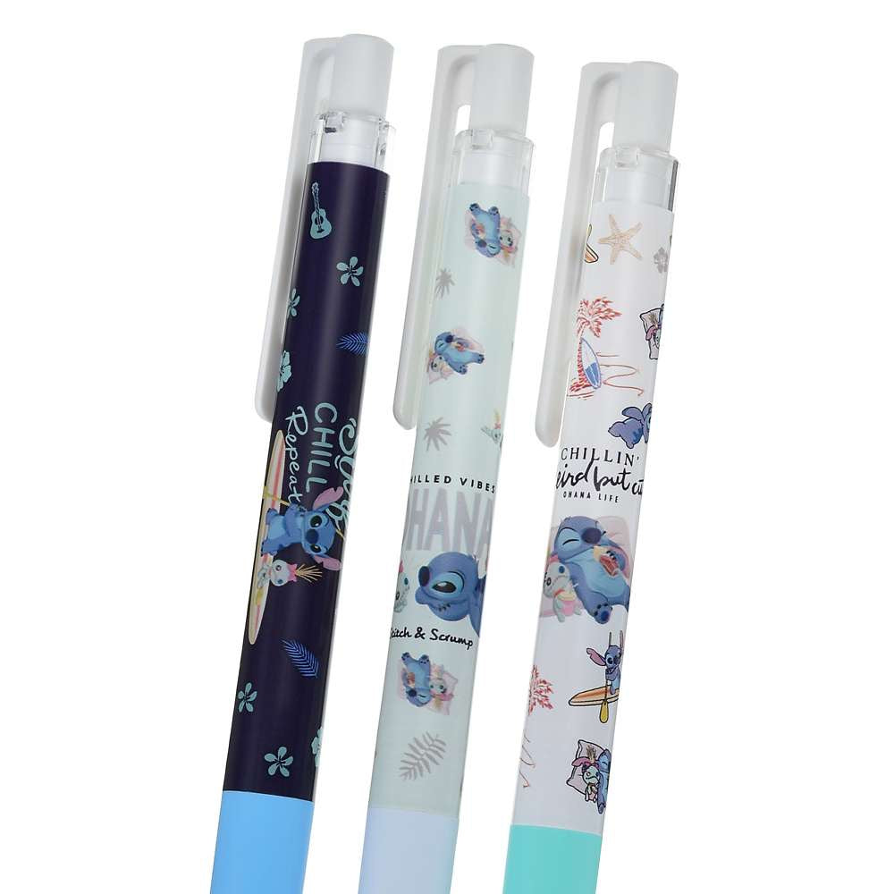 Stitch & 小甘 Juice up 原子筆套裝 Disney Stitch Day Collection