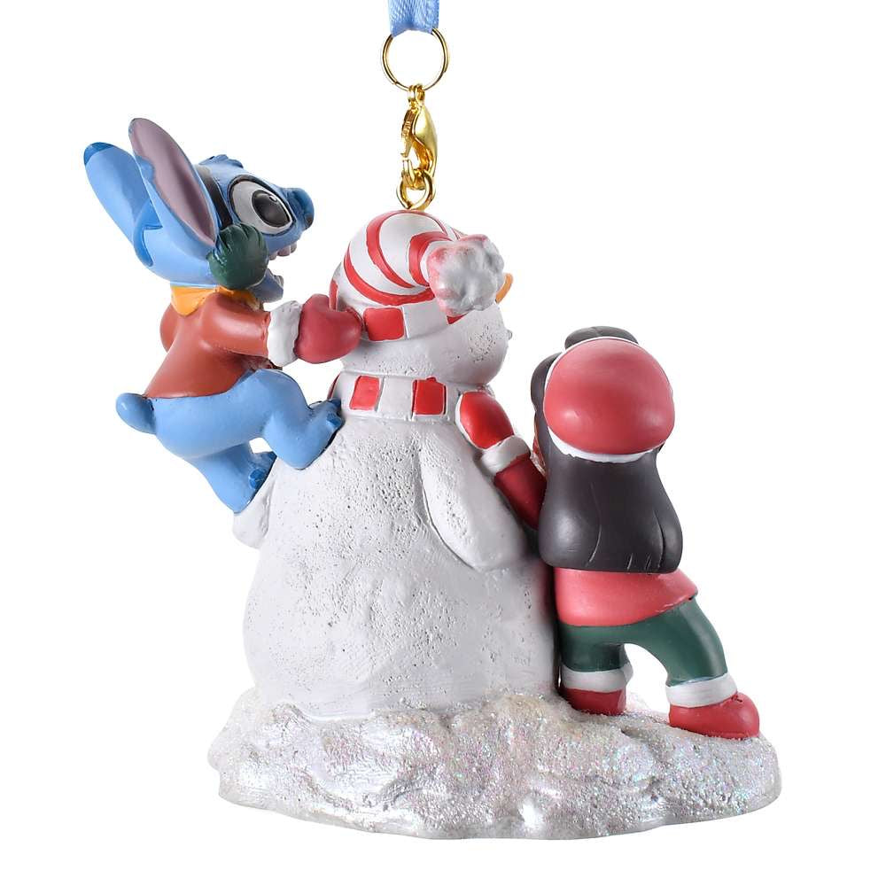 Lilo & Stitch 雪人 - Ornament 2025