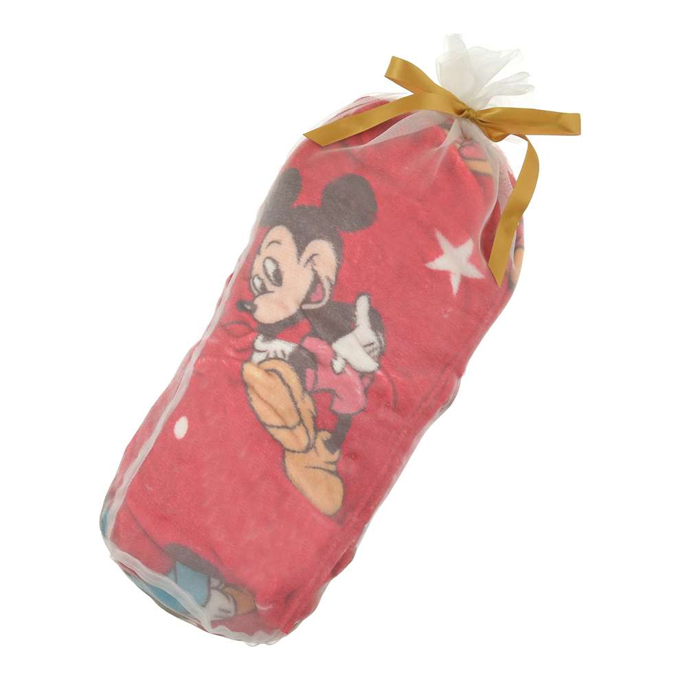 Mickey & Friends 毛氈連收納袋 | Enjoy Winter | Warm Goods