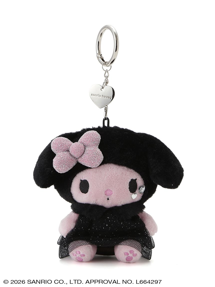 Kitty/ Kuromi/ Usahana/ Melody PINK X BLACK 公仔掛飾| SANRIO HOUSE