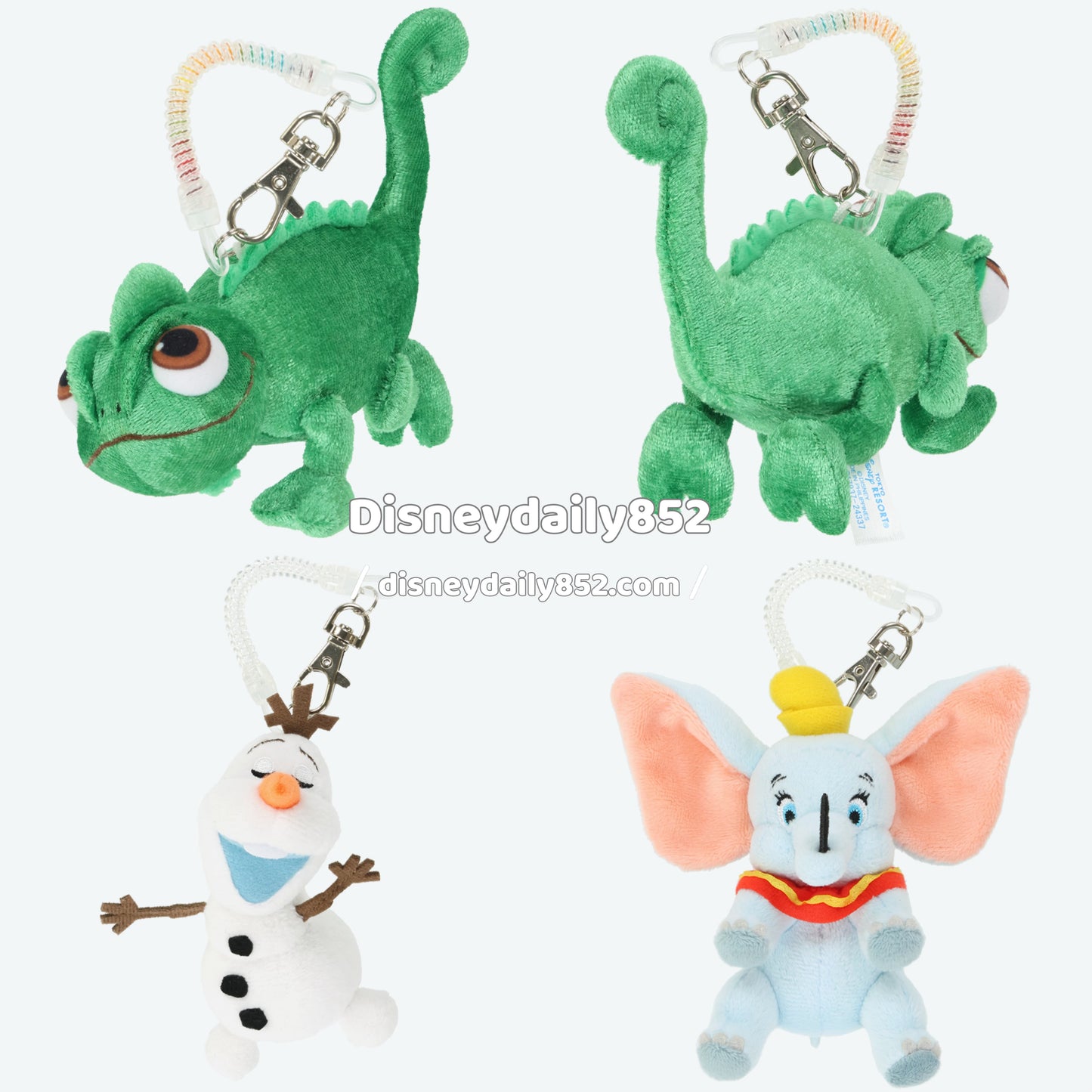 Pascal/ Olaf / Dumbo 彈弓匙扣