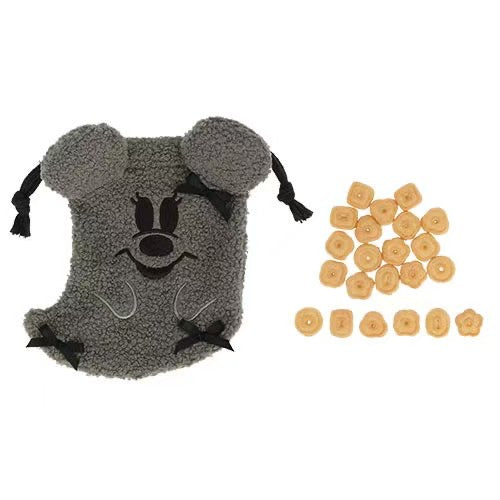 鬼鬼Minnie 公仔索袋連餅乾 (黑) - Disney Halloween 2025