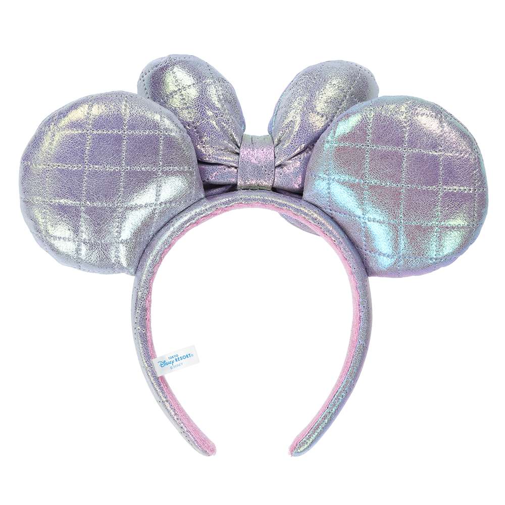 Minnie 銀白/ 紫粉頭箍
