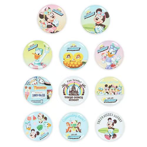 盲抽Pin - DisneyLand 園區 Hello Hello Summer