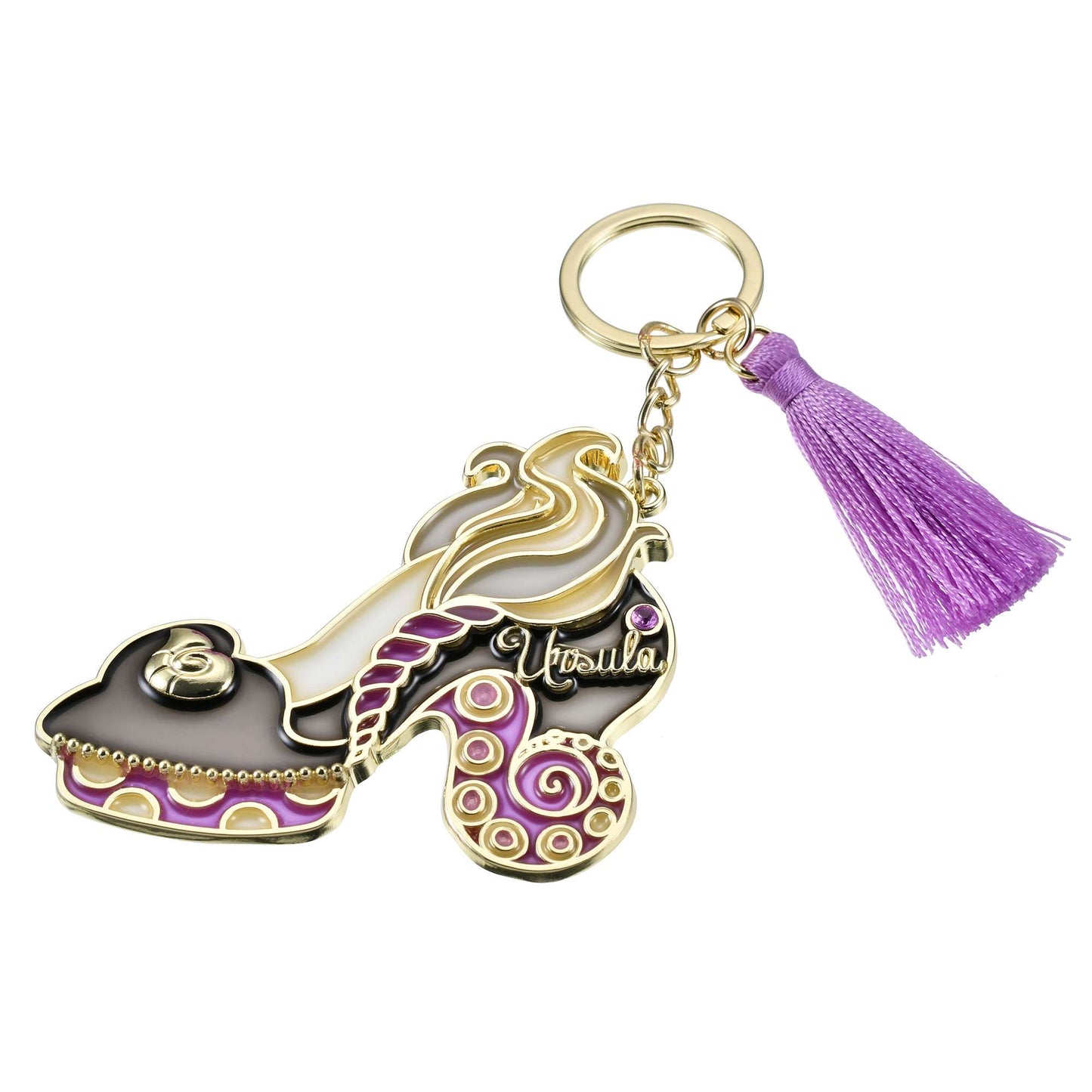 黑魔后/紅心皇后/ 鐵鈎船長/ Ursula/ Hades Keychain - Disney Store Halloween Villians 2025