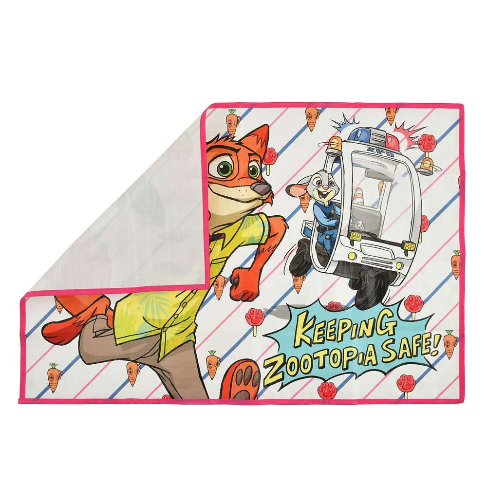摺疊野餐墊 - Zootopia Comic Style