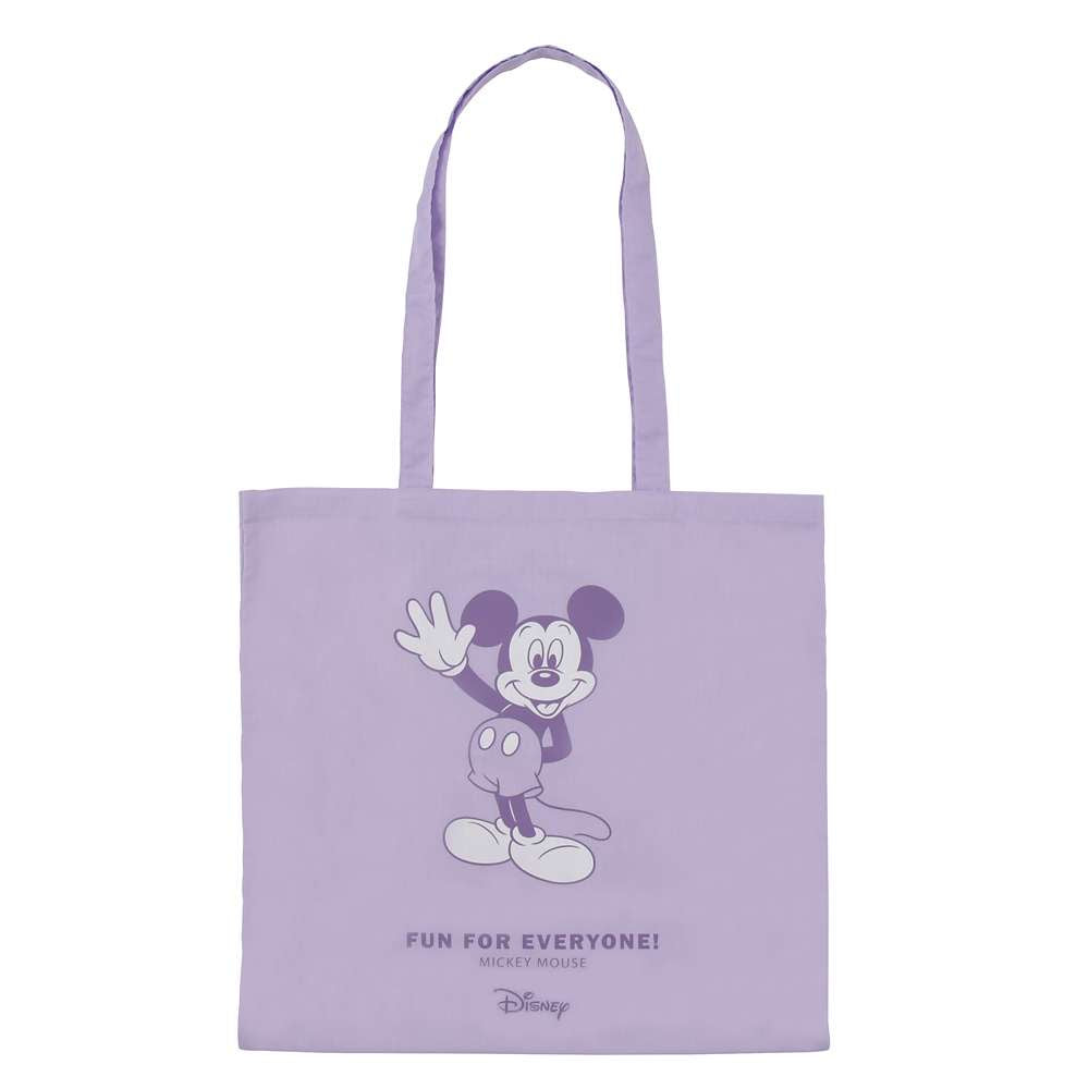 粉紅色/粉藍色/ 粉綠色/ 粉黃色/ 粉紫色/ 灰色 Mickey Tote Bag