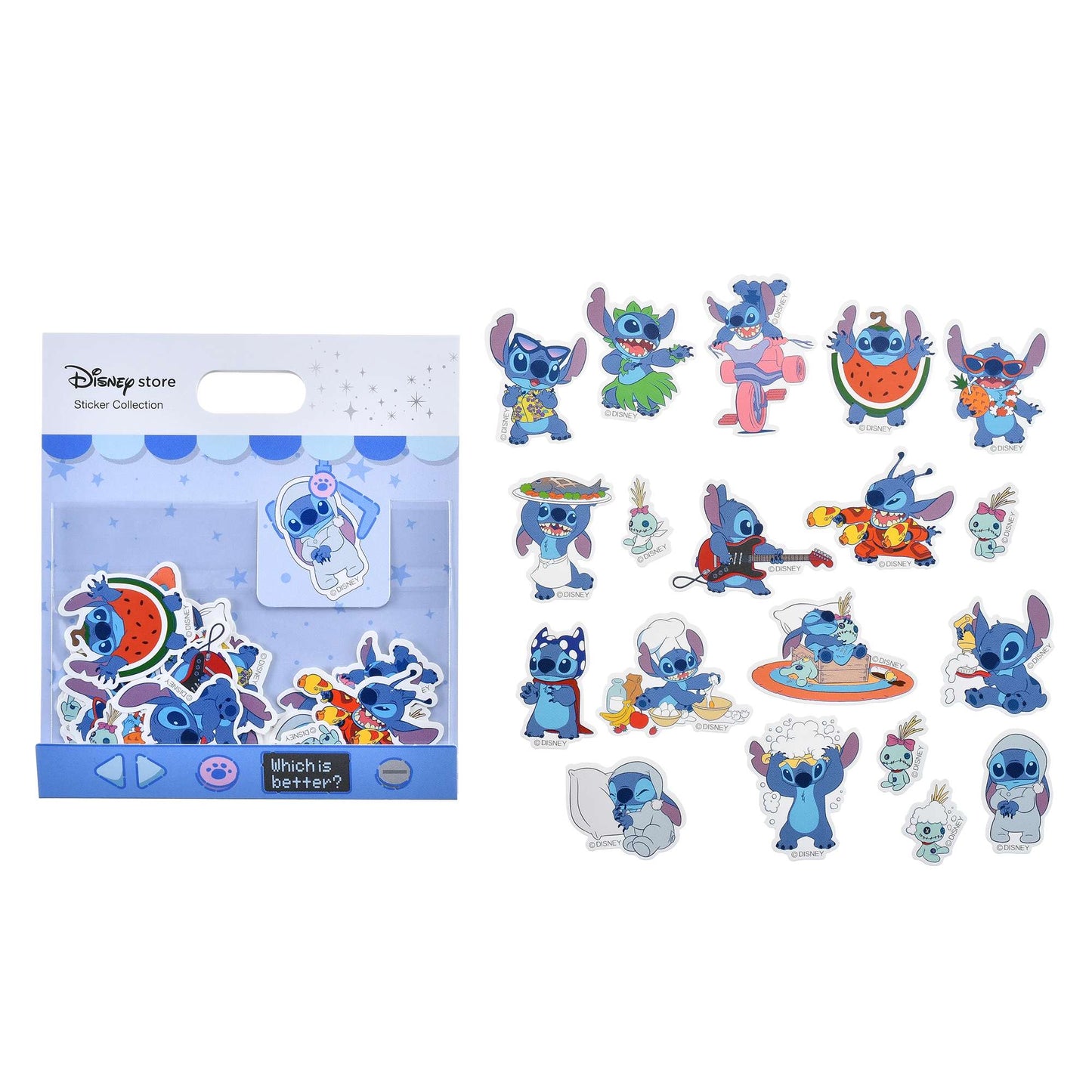 貼紙Set Disney角色/ Toy Story/ 三眼仔/ Stitch
