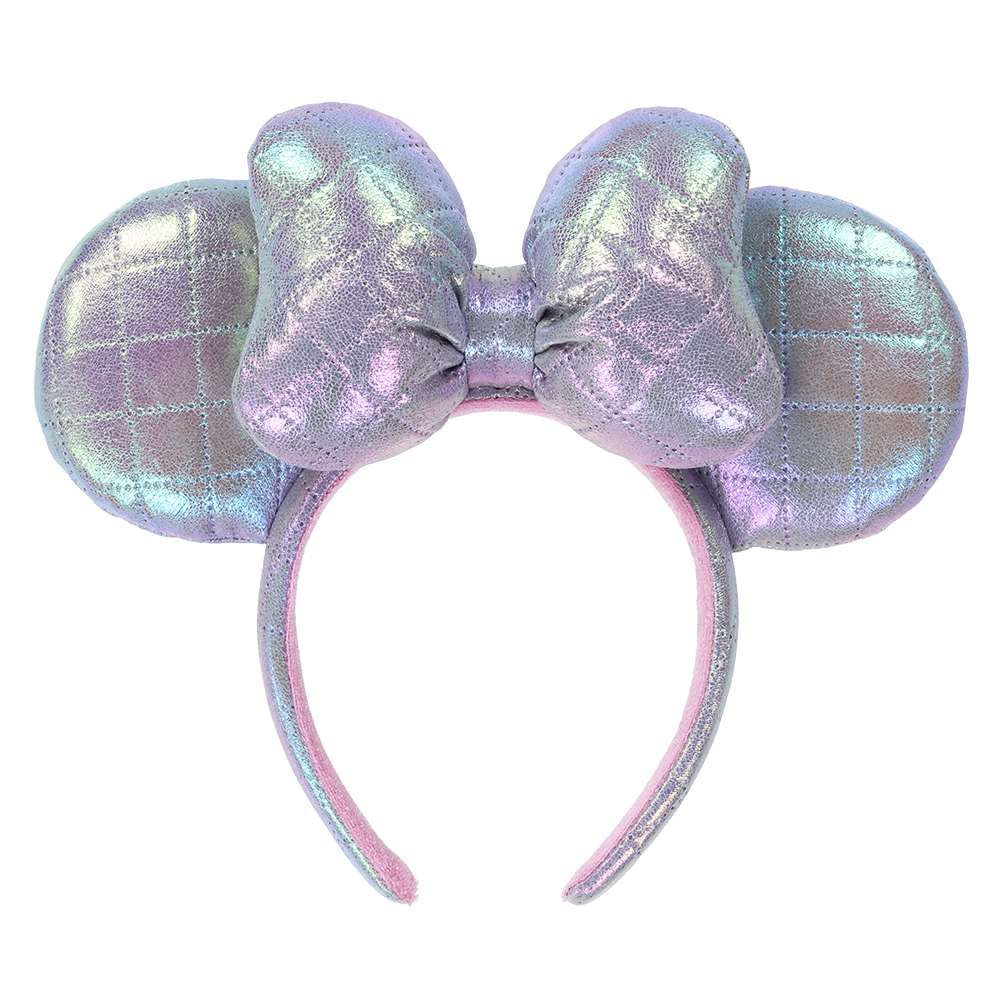 Minnie 銀白/ 紫粉頭箍
