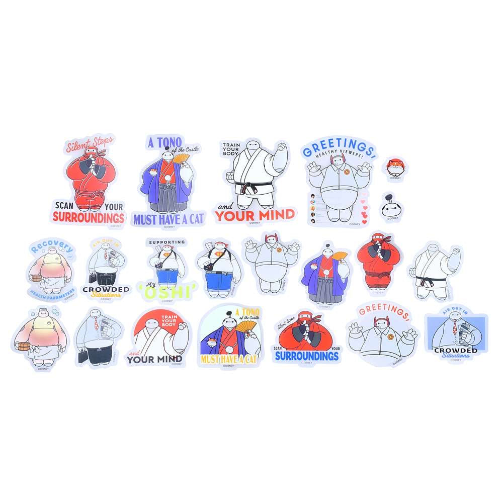 公主集合/ 雜錦款/ Baymax 大貼紙套裝 Sticker Collection