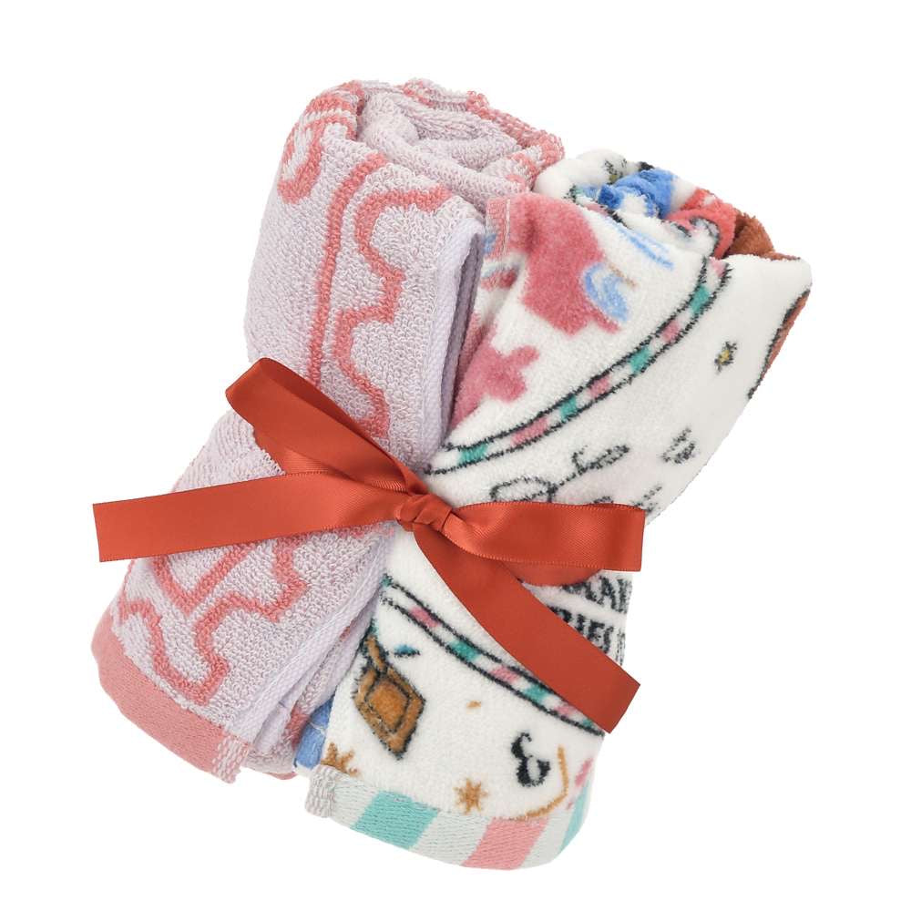 DISNEY CHRISTMAS HOLIDAY SEASON COLLECTION Stitch/ Lady/ Ms bunny 長毛巾Set