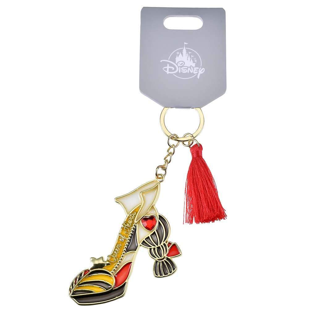 黑魔后/紅心皇后/ 鐵鈎船長/ Ursula/ Hades Keychain - Disney Store Halloween Villians 2025