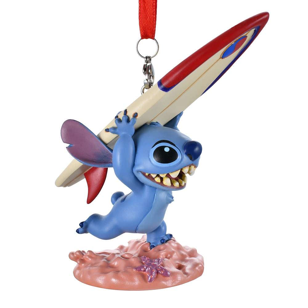 滑浪 Stitch - Ornament 2025