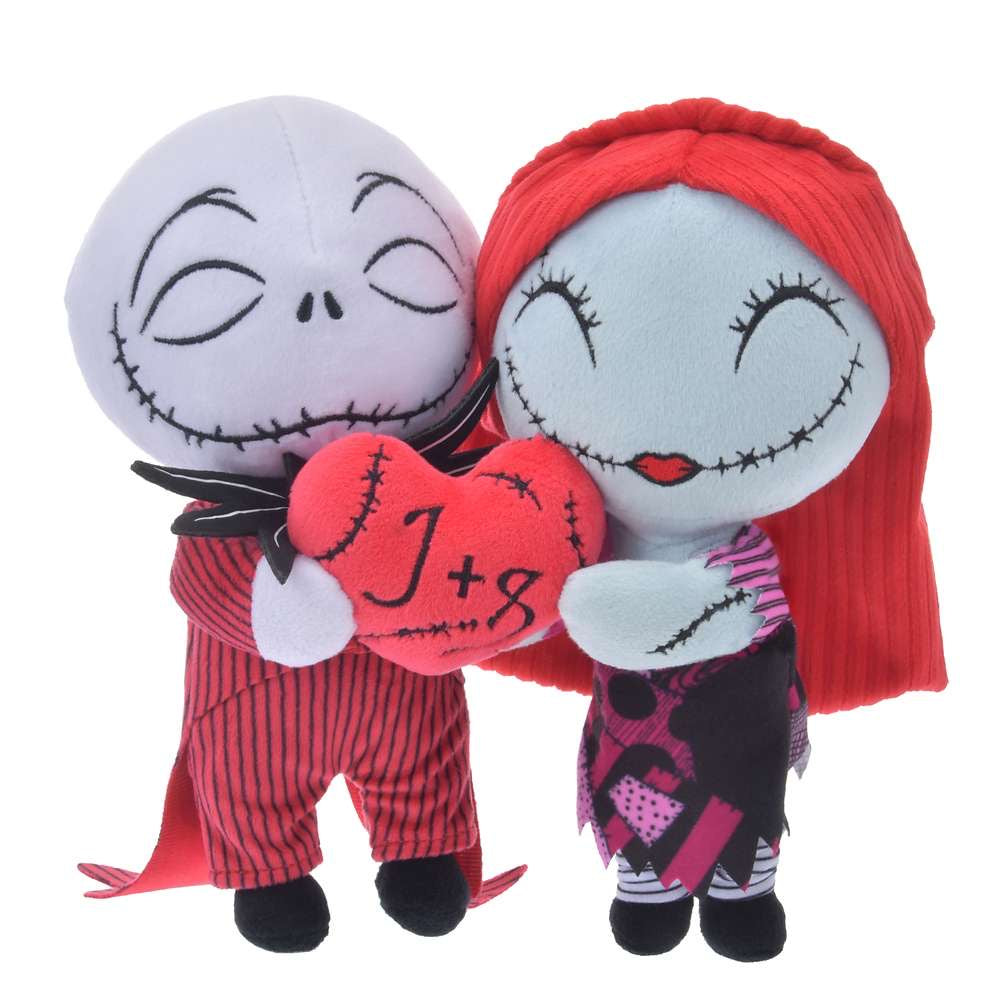 Jack & Sally Pair 公仔 Disney Valentine 2025 CHOCOLATE (HEART VALENTINE)