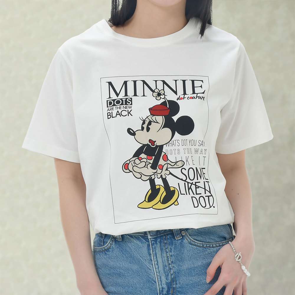 Minnie 短袖 Tee 白色 Minnie Day