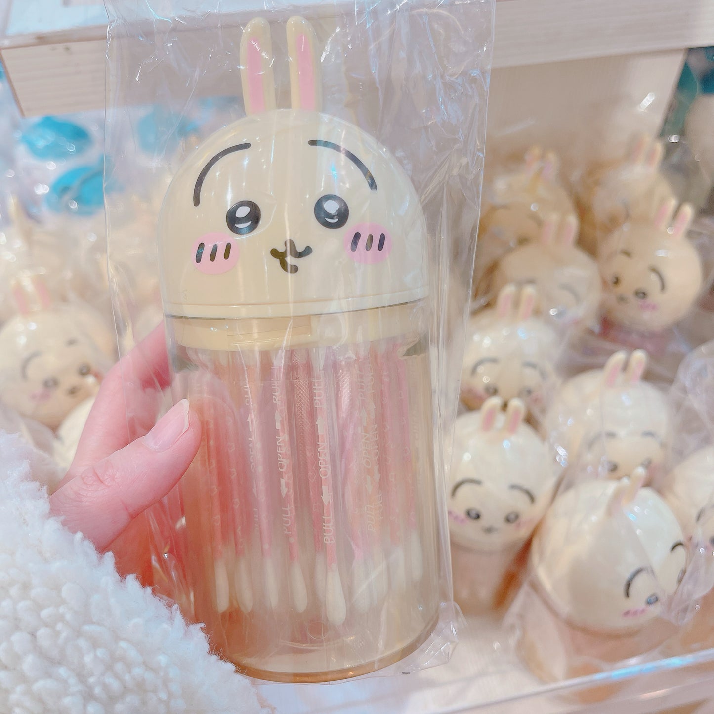 Chiikawa 小兔兔 棉花棒樽 ちいかわ