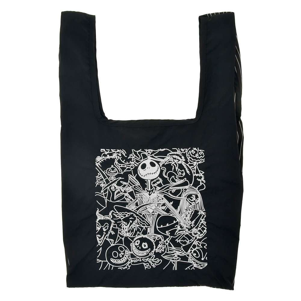 刺繡摺疊環保袋 - TIM BURTON'S THE NIGHTMARE BEFORE CHRISTMAS