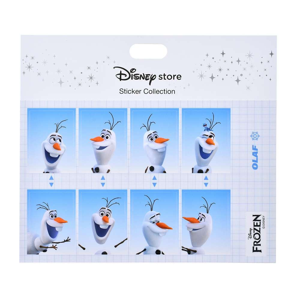 Marie/ Olaf/ Pluto 證件相貼紙 Sticker Collection