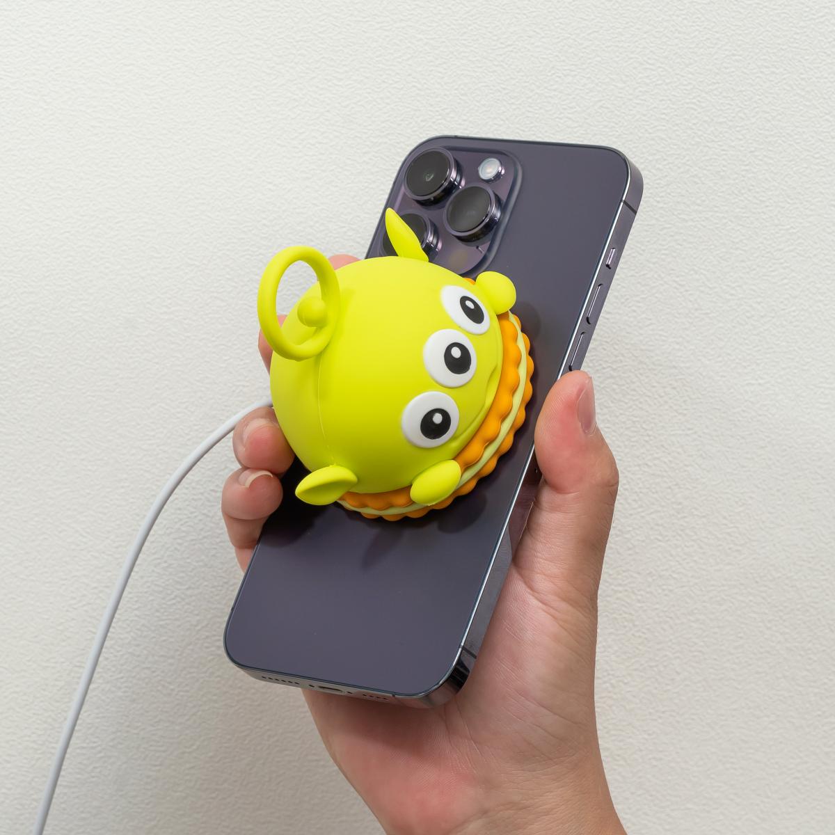 特價 台灣 infoThink Disney系列餅乾造型Magsafe磁吸充電座 三眼仔Alien/ 史迪奇Stitch/ 維尼 Pooh/ 熊抱 Lotso