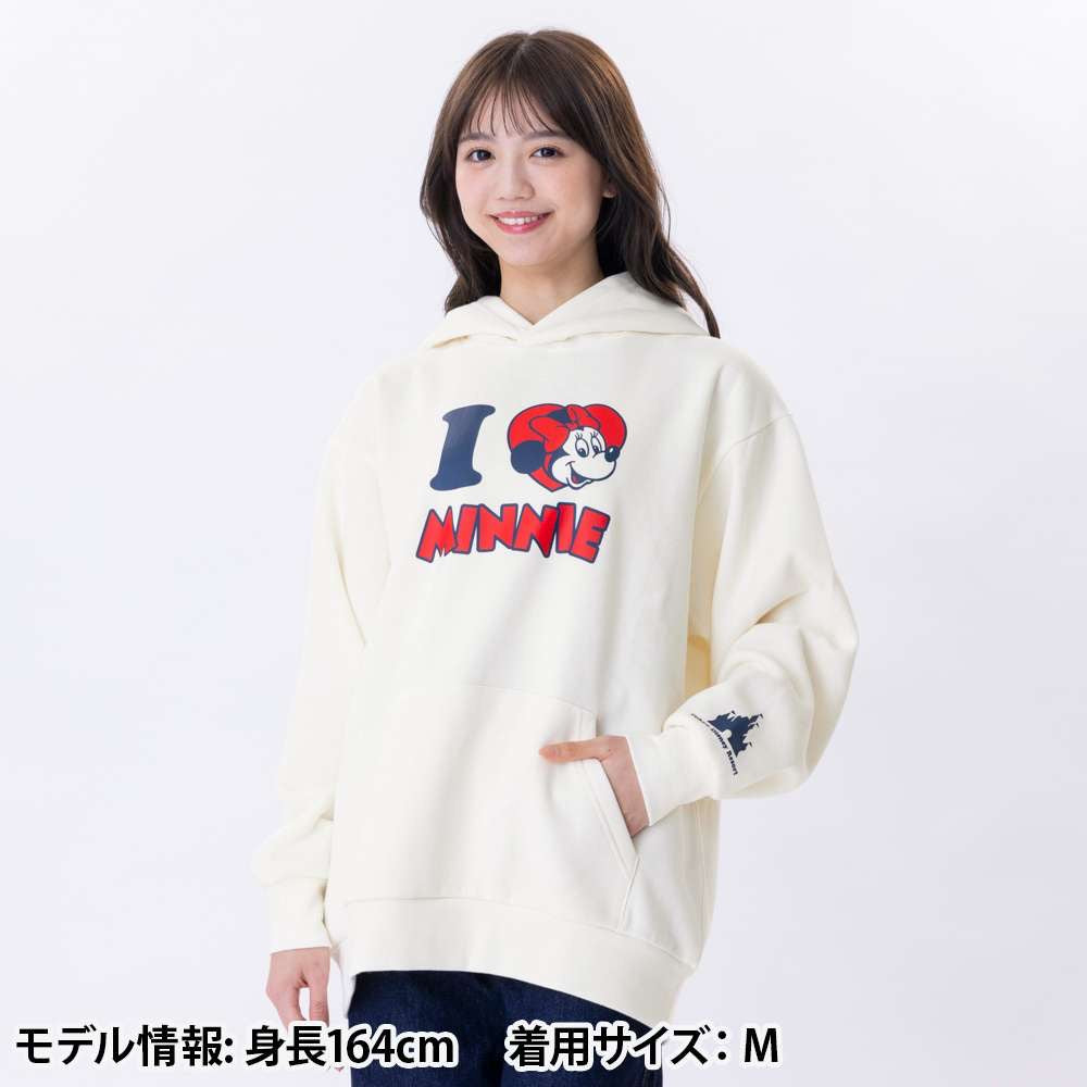 I Love Minnie 連帽衛衣