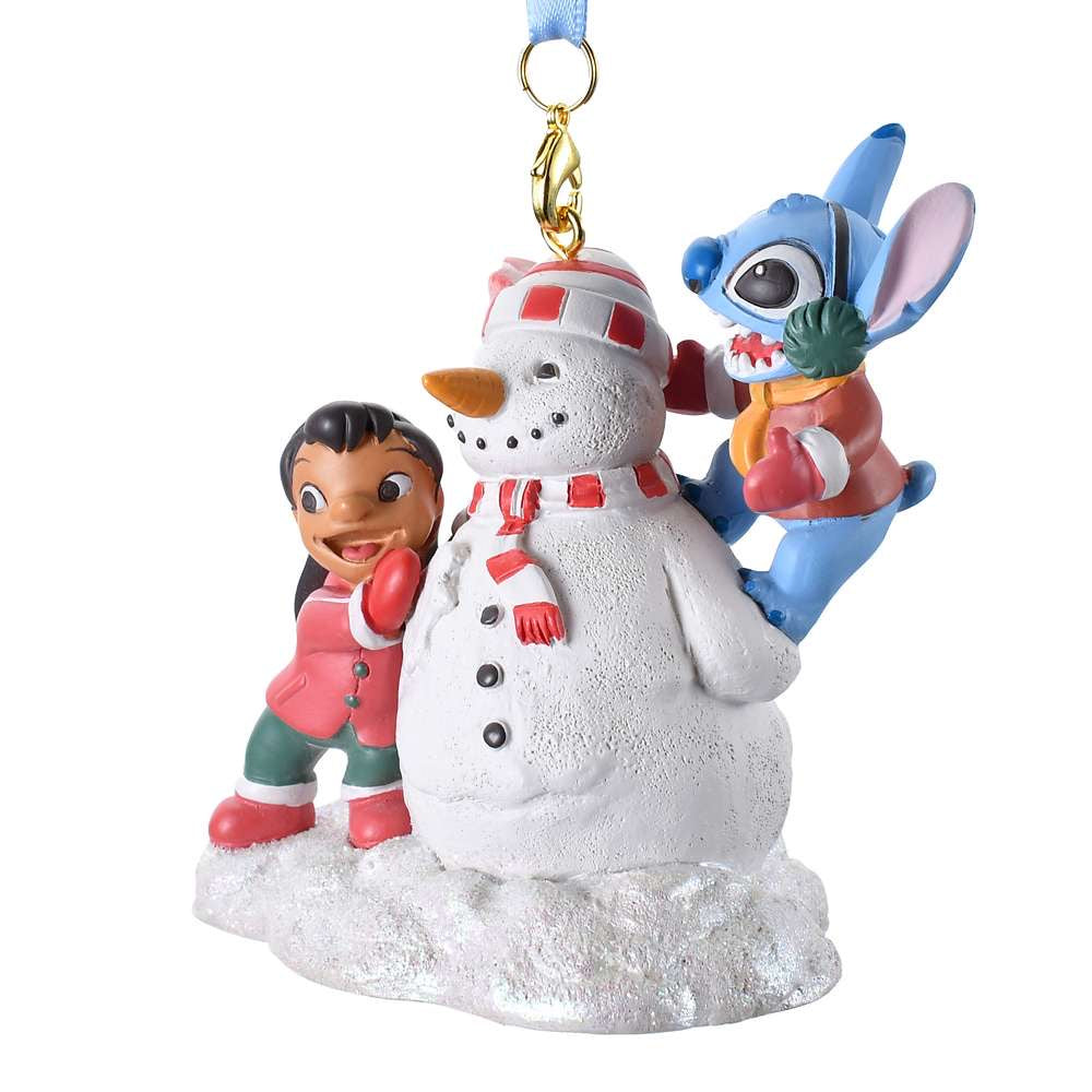 Lilo & Stitch 雪人 - Ornament 2025