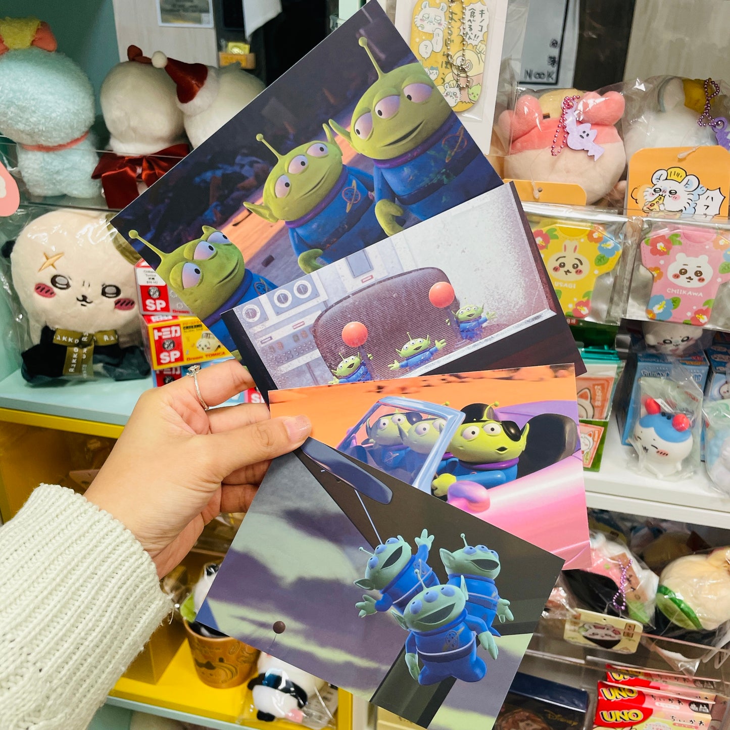 現貨 3D 三眼仔 Postcard Set