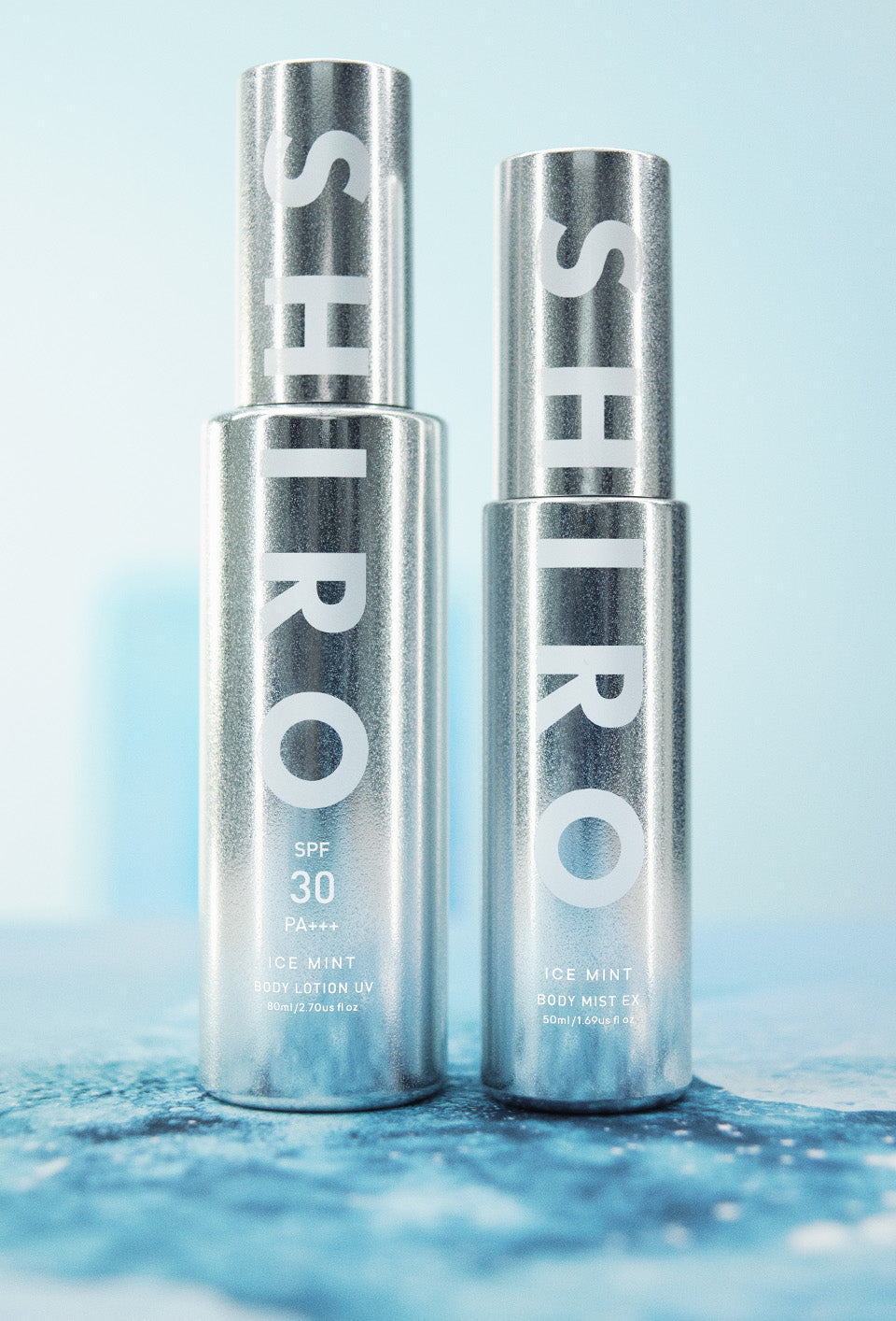 日本 Shiro 2025 Ice Mint 系列 數量限定 超涼感 Body Mist Extra Cool/ Body Lotion UV 防曬