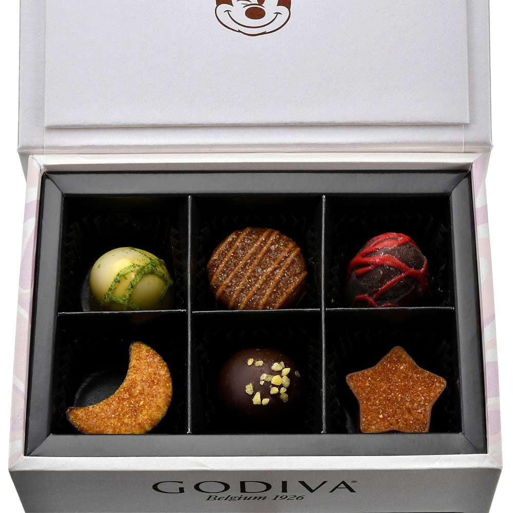 DISNEY VALENTINE GODIVA Mickey 朱古力餅乾禮盒18粒裝