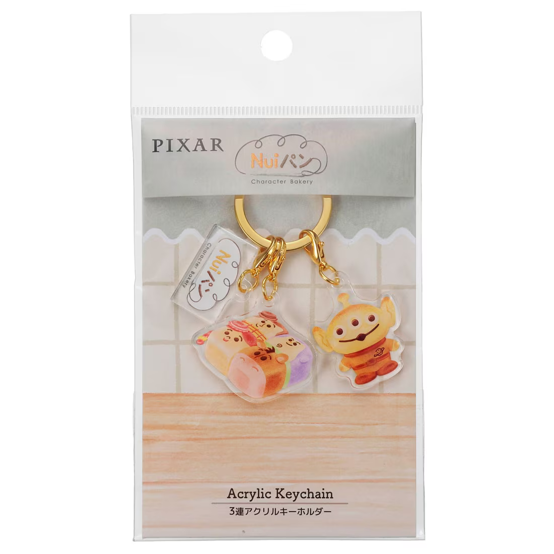 三眼仔3連匙扣 - Disney Bakery nuiPan x Toy Story