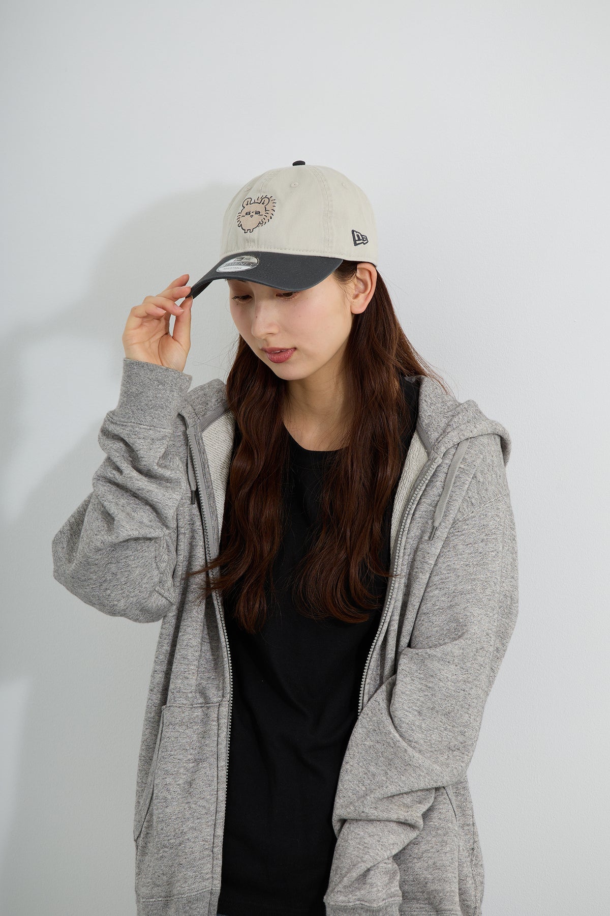 24/10 Chiikawa 飛鼠 棒球帽 NEW ERA® 9TWENTY™ モモンガ STONE / STEEL CLOUDS
