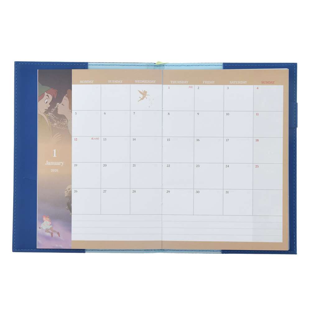 Peter Pan 皮套B6 Schedule Book CALENDARS & ORGANIZERS 2026